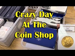 Crazy Day At The Coin Shop - Bought Several Collections