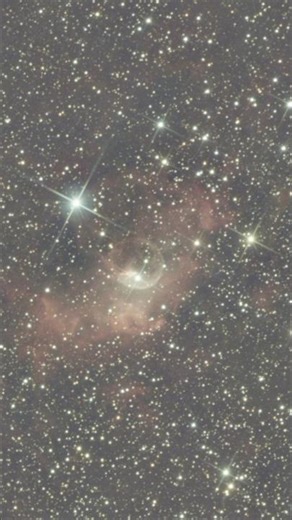Bubble Nebula captured with the ZWO ASI533MC Pro
