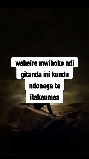 Ngoro Yakwa: Waheire Mwihoko Ndi Gitandaini Song