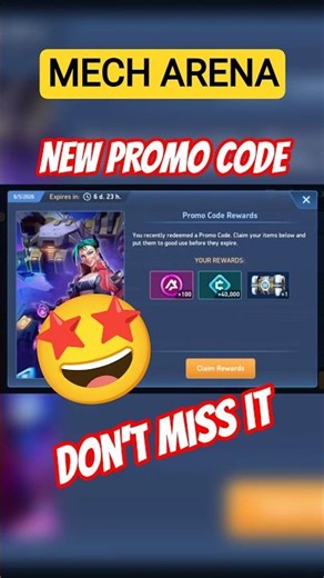 🚨 NEW Mech Arena Promo Codes 2026 — FREE A-Coins! (Working Today) #MechArena #MechArenaPromoCodes