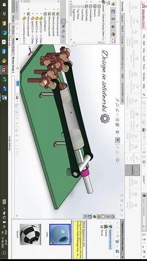 Solidworks Design || Air compressor Design || Solidworks tutorial || Mechanical design||