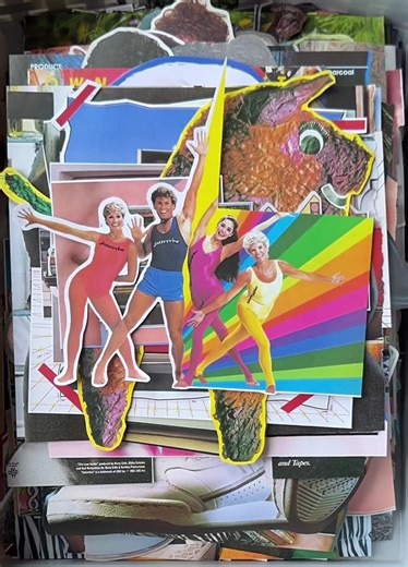 70s and 80s advertisement books cut up for art purposes #miscellaneous collection pt. 2🗂️❤️🛍️🪪🏭🧡🎯🤹💛🍡💐💚🪆📱🎠🩵🪇🛼⛈️💙🪸💊🎑💜🚦🎨🍬🥭🦄🩷🧬🏬🛰️🖤🎭🍱🤍🌈🐹#collageart #fypシ #trending #timelapseart