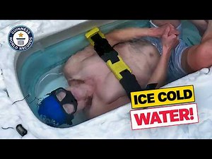 Ice Cold Performance Underwater | Guinness World Records