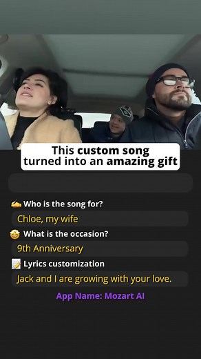 Craft your personalized ai song for loved ones!
