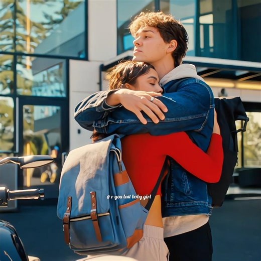 When he hugged her 🔥💗| The sidelined the qb and me 🦋 #thesidelinedtheqbandme #noahbeck #shortsviral