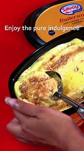 Dive into the pure and smooth indulgence of savoy Butterscotch ice cream. ​ ​ #savoybutterscotch #SavoyIcecream #savoymoments | Savoy Ice Cream