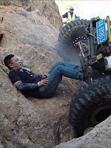 大力金刚腿~#offroad #hooke trail #rock crawling#4WD