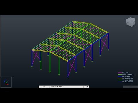 MODELING, ANALYSING AND DESIGNING A PORTAL FRAME STRUCTURE USING AUTODESK ROBOT (PART 1)