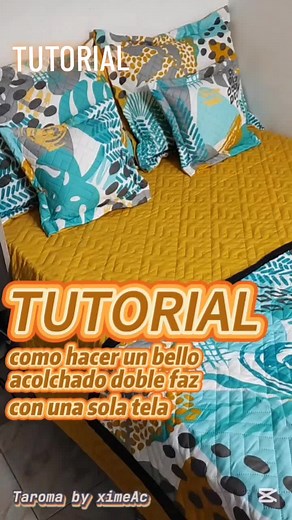 Tutorial DIY: Aprende a Costurar Acolchados y Sábanas