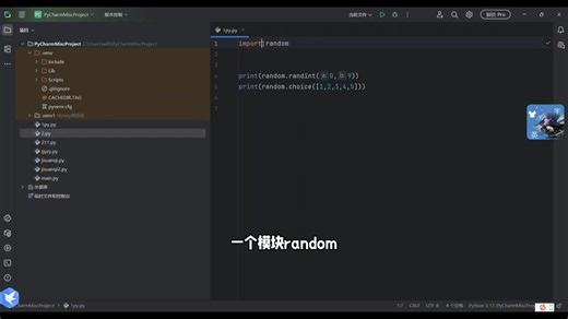 从零开始学Python:random模块