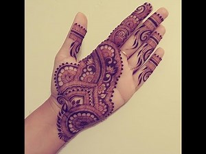 Henna Design For Your Palm