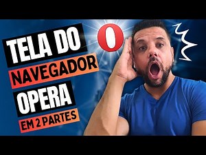 HOW TO ACTIVATE AND USE THE NATIVE FUNCTION THAT DIVIDES THE OPERA BROWSER SCREEN INTO TWO PARTS ...