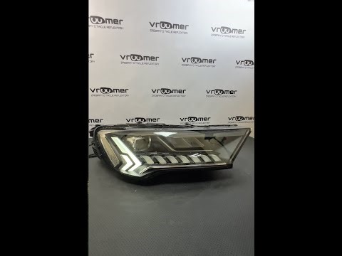 Audi Q7 4M Matrix Led– uszkodzone światła dzienne po lifcie! Naprawa zakończona, powodzeniem