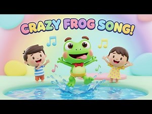 👉 🤪🐸 CRAZY FROG SONG for Kids | Super Fun Rhymes| Nursery Rhymes | Kids Song | Coco-Toons Kids