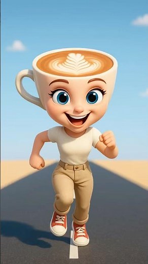 Crazy Coffee Cup Obstacle Challenge!