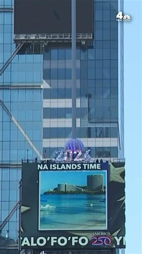First Times Square ball drop held outside of New Year's Eve for America's 250th | NBC New York