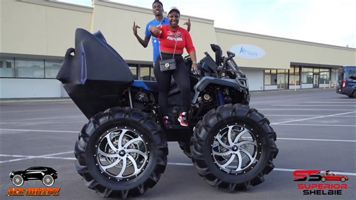 The Magic Boys Crazy Custom ATV Game Lifted on 44s And