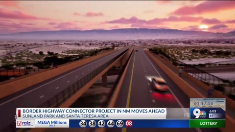 Border highway connector project hits key milestone