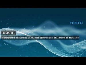 FluidSIM 6 - Transferir licencias a un pendrive USB