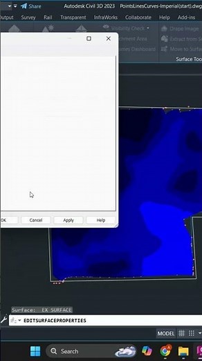 How to run Slope Arrows Analysis in Civil 3d! #civil3d #design #surface #frading #cad #autodesk #yt