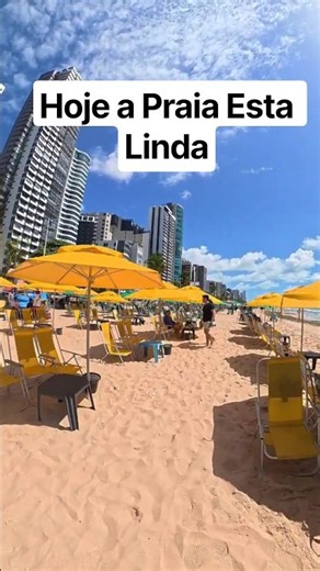 The Beach Is Beautiful Today. Boa Viagem, Recife. Pernambuco