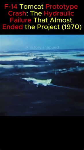 The F-14 Crash That Almost Killed the Tomcat Forever #F14 #aviation #militaryhistory