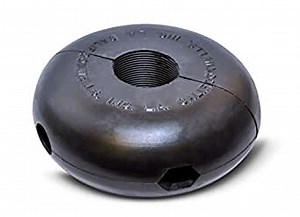 Coxreels 20215 Hose Ball Stop for Spring Driven Reel, fits 1-1/4" Hose, 5" OD x 1-13/16" ID