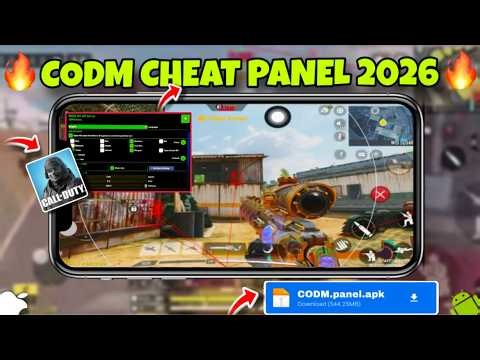 COD Mobile Hack/Mod Menu iOS & Android ! CODM Mod Menu 2026 ! [ Global + Gerena ]