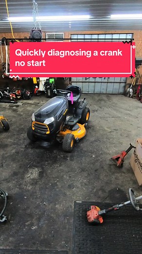 Crank No-Start Diagnosis on Poulan with Briggs Engine