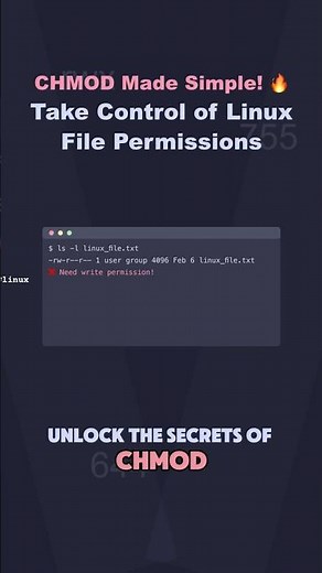 CHMOD Made Simple! Take Control of Linux File Permissions