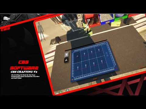 CBS-CRAFTING-V2 SYSTEM & [QB] | Fivem Inspired Crafting Script 3D&LVL