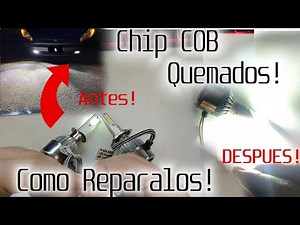 Repair a burned-out Cree LED C6 kit. Do it yourself!