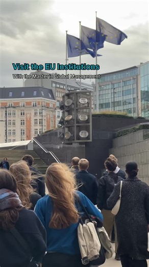 The visit to the EU institutions in Brussels is one of the defining trips of the Master in Global Management. 🇪🇺 This trip helps create an understanding of how the different layers of the EU work together to keep the balance between national and regional interests while functioning on a global scale. 🌐 At the European Commission, Parliament and Council, we spoke with various representatives such as a Head of Cabinet and a Member of Parliament to learn more about about current affairs and how 