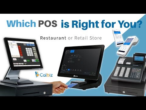 POS Systems for Restaurants & Retail Stores — Cash Registers, Credit Card Processing & More | Calbiz