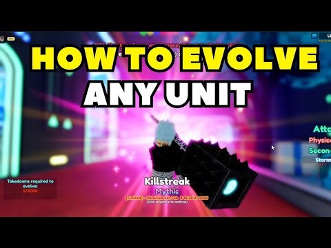 How to Evolve ANY Unit in Anime Adventures I FULL GUIDE