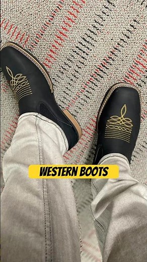 Testing out these western boots from Shein