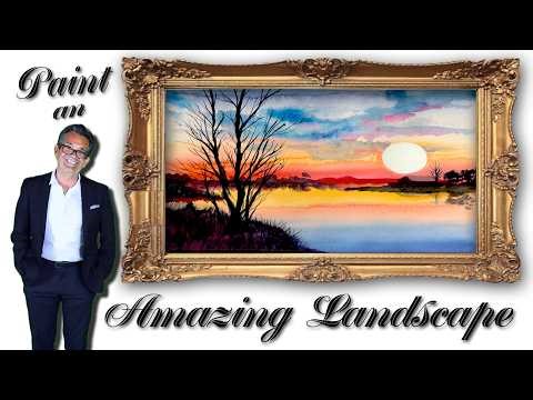 Paint an Amazing Landscape. It's easier than you think!