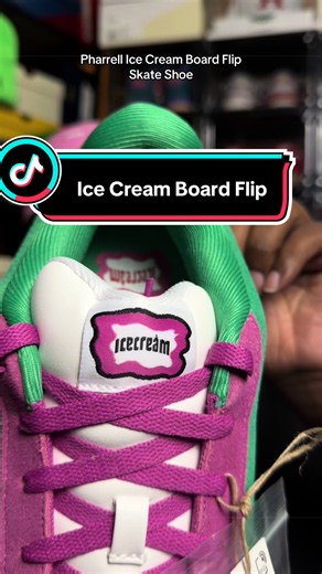 This Ice Cream Board Flip sneaker by Pharrell is super nostalgic! I’m glad i could add these to my collection #IceCreamBoardFlip #SneakerTok #Sneakerhead #StreetwearFashion #HypeShoes