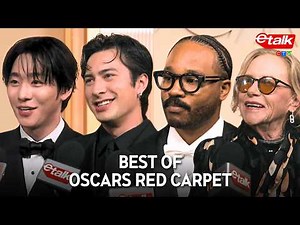 Hudson Williams, EJAE, Amy Madigan & more | 2026 Oscars Red Carpet Interviews