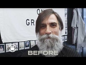He Transformed Into a Silver Fox After Hair and Beard Cut