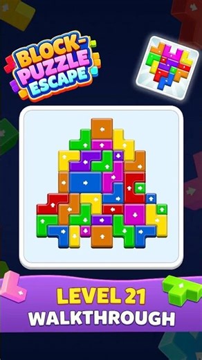 Block-Puzzle Escape | Level 21