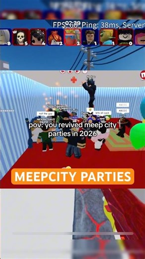 Roblox Added back MeepCity Parties 🤢…