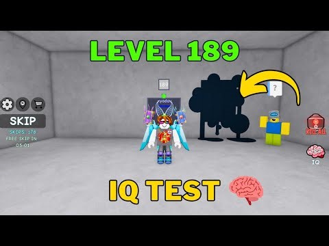 How To Solve Roblox IQ Test Level 189 | IQ Test 🧠 Guide