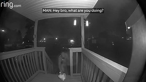 6.8K views · 50 reactions | This stranger was eyeing a package until they heard a voice over Two-Way Talk... | Ring | Facebook