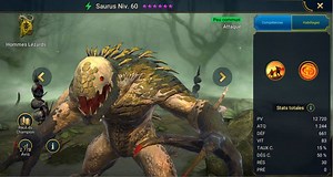 Guide sur Saurus artefact et maîtrise