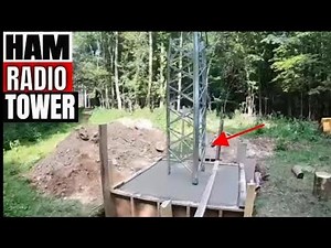 Ham Radio Tower on Homestead Easy DIY