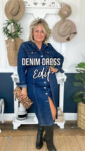 DENIM DRESS EDIT… Dress it up or down, denim’s always in town—versatile and fun, fashion’s crown. Well, if you couldn’t already tell I absobloodylutly love a denim dress. You can really have some fun with one. Keep it sporty and simple with a pair of sneakers or dress her up with a pair of knee high boots and a vest for a real boho vibe, or even wear it as a duster coat. I own all these dresses, and I’ve curated quite quite a collection of denim dress over the years and love them all. Here are j