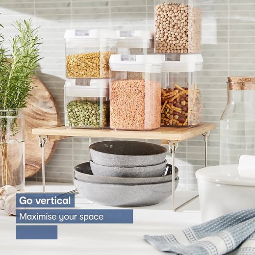Perfect your pantry with storage solutions that make cooking up a storm feel cool and calm. | Kmart Australia