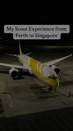 My Scoot Experience: Perth to Singapore Flight Review