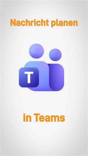 🤯 Teams-Trick: Nachricht planen! #teams